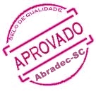 selo de qualidade,abradec,sc, aprovado,